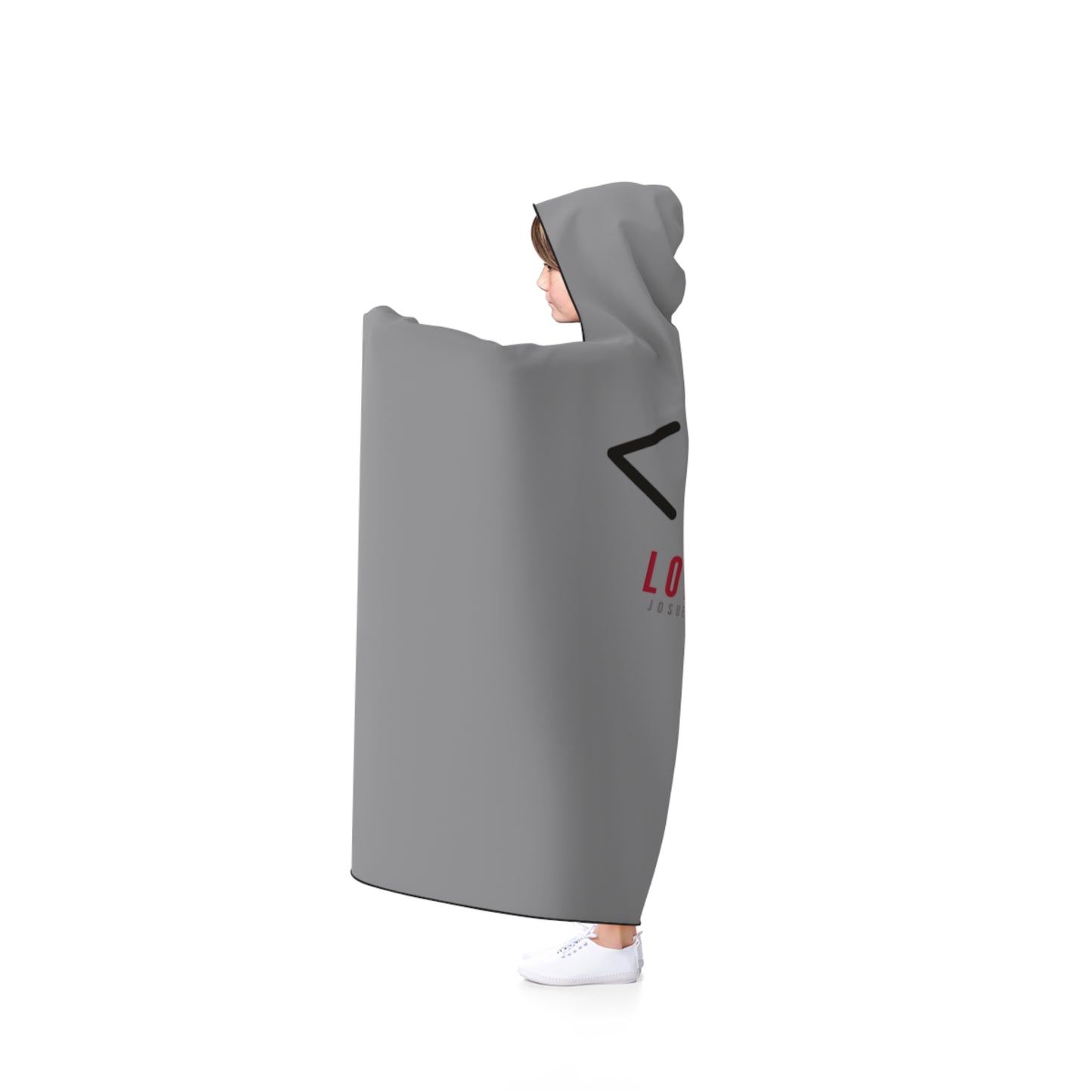 Grey Unisex - Hooded Blanket - LoveGap