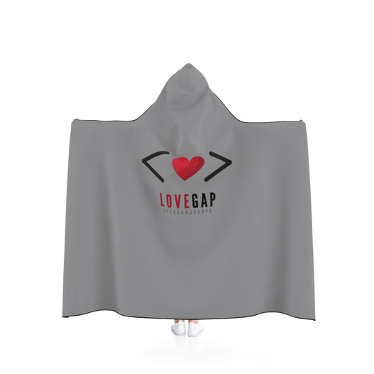 Grey Unisex - Hooded Blanket - LoveGap