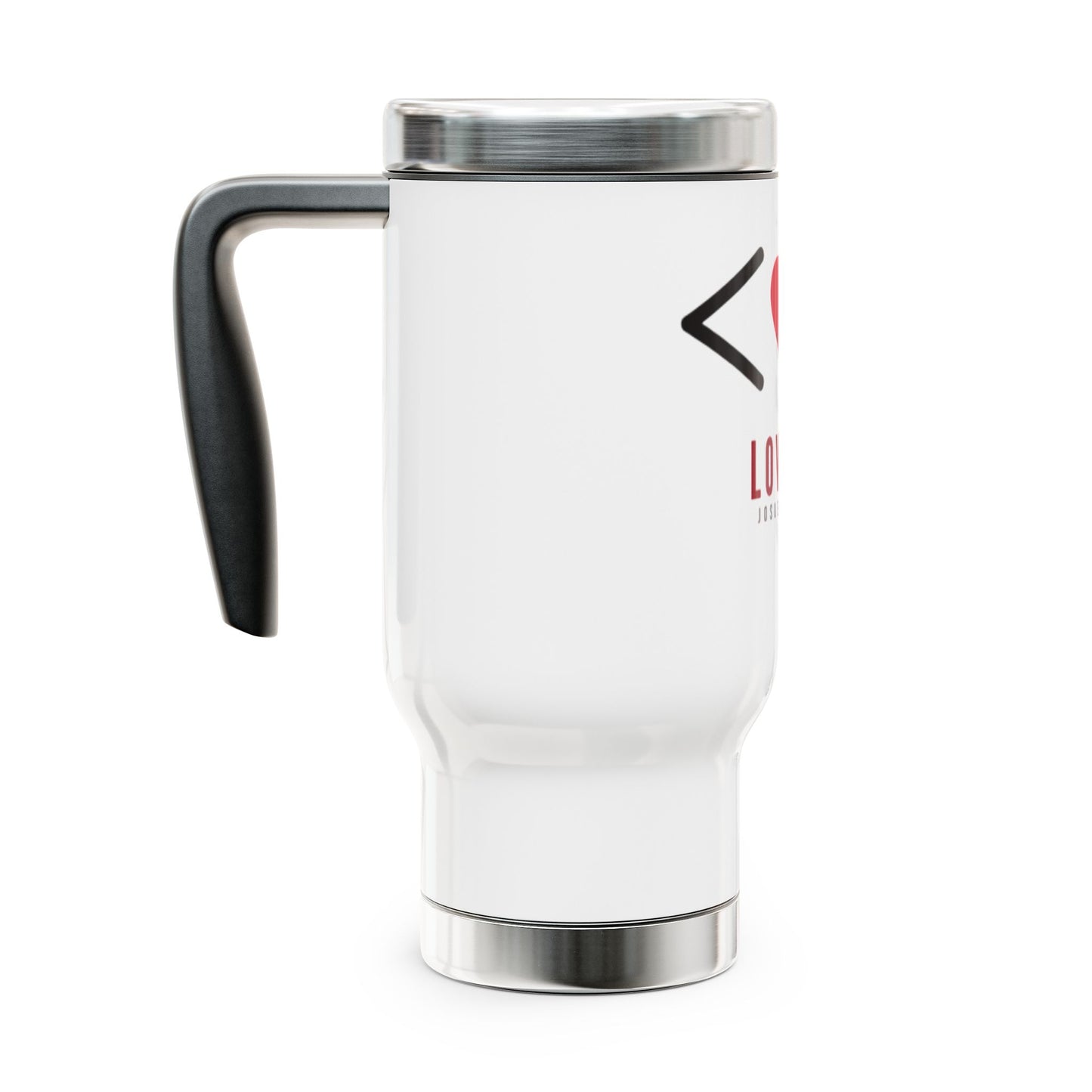 Age Gap Stainless Steel Travel Mug with Handle, 14oz